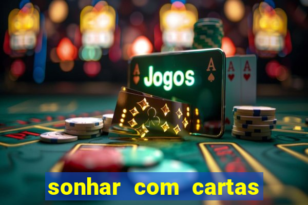 sonhar com cartas de baralho no chao